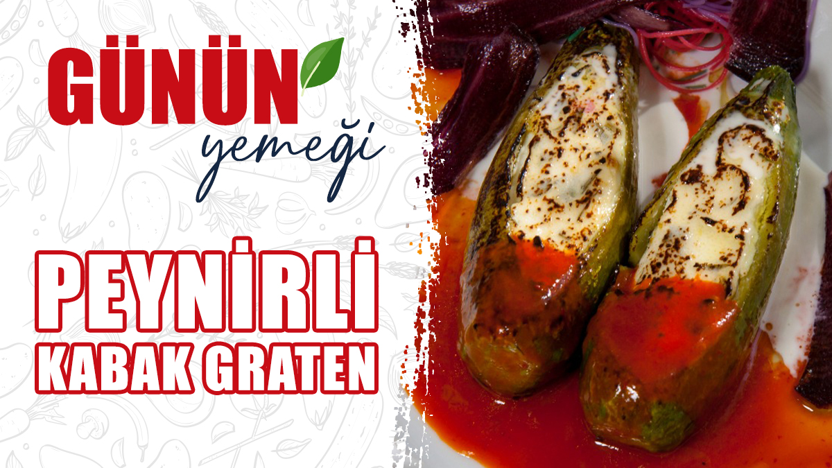 Peynirli Kabak Graten