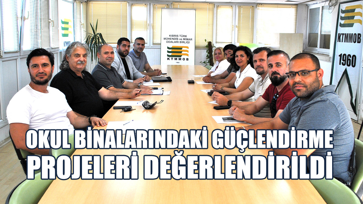 KTMMOB Ve KTOEÖS Toplantı Gerçekleştirdi