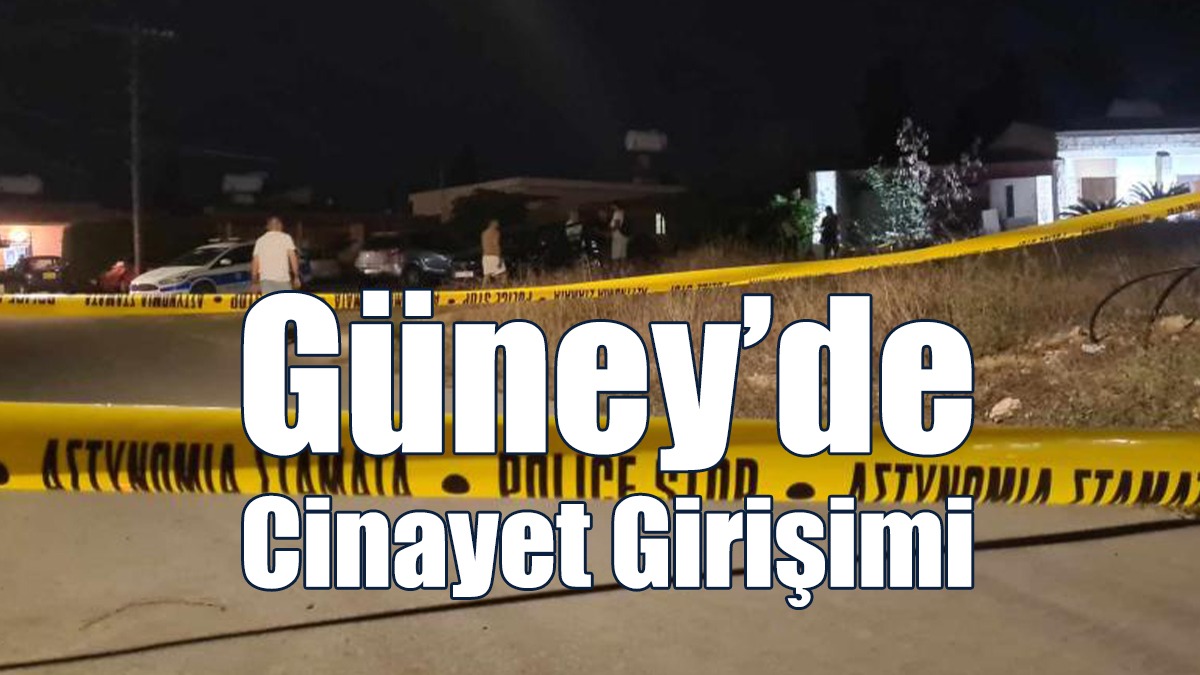 Güney’de Cinayet Girişimi