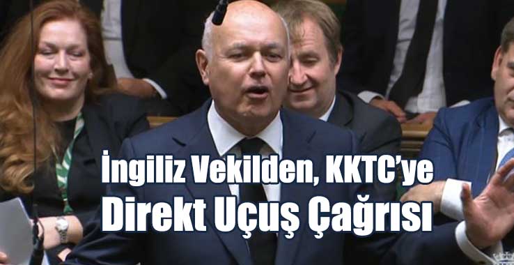 İngiliz Vekilden, KKTC’ye Direkt Uçuş Çağrısı