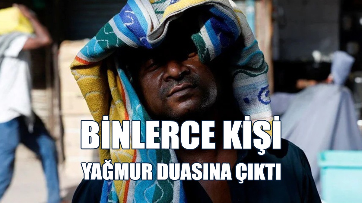 Cammu Keşmir'de Binlerce Kişi Kuraklık Sebebiyle Yağmur Duasına Çıktı