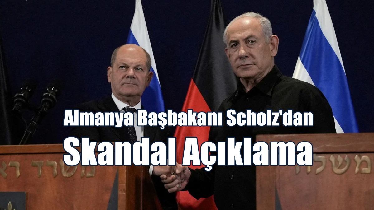 Scholz'dan Skandal Açıklama: İsrail'in Kendini Savunma Hakkı Var