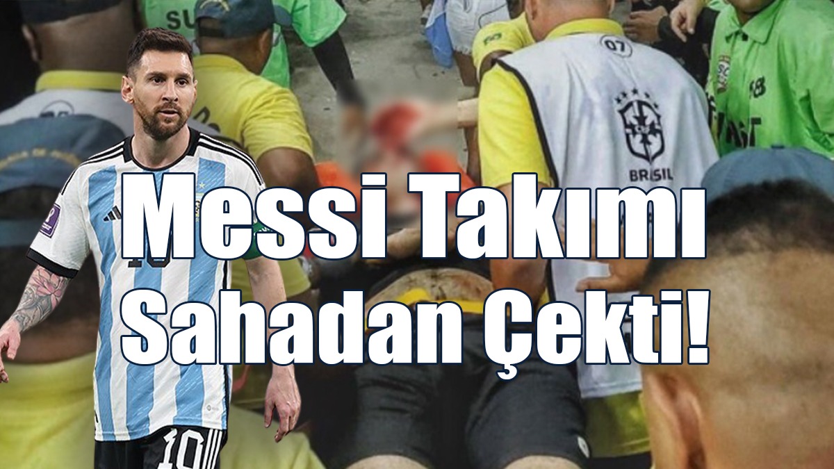 Brezilya - Arjantin Futbol Maçında Olaylı Anlar!