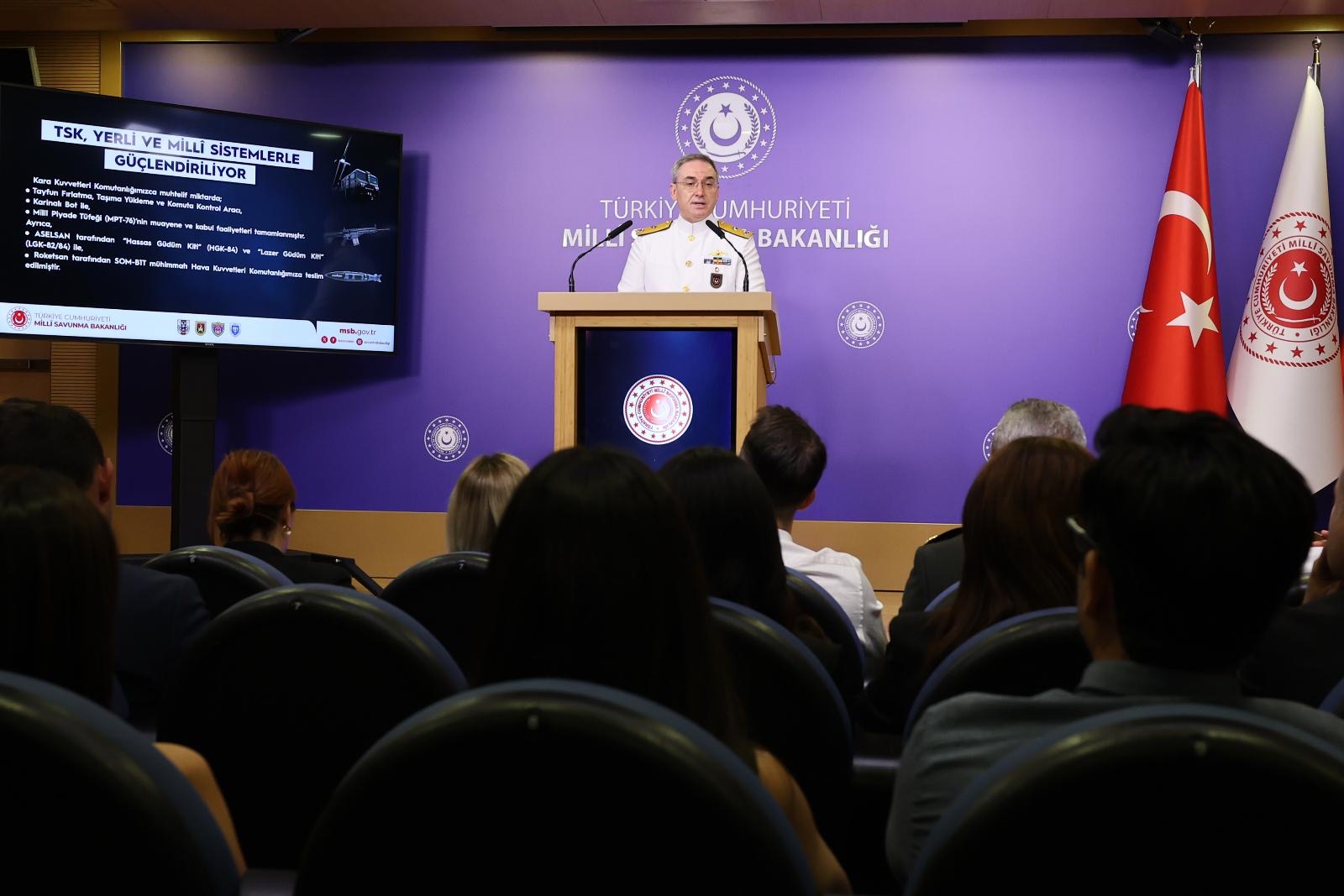 MSB: Terörsüz Türkiye" bölgesel istikrara katkı sağlayacak