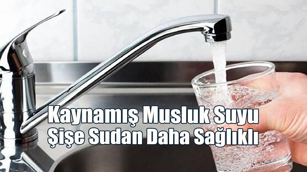 Kaynamış Musluk Suyu Şişe Sudan Daha Sağlıklı