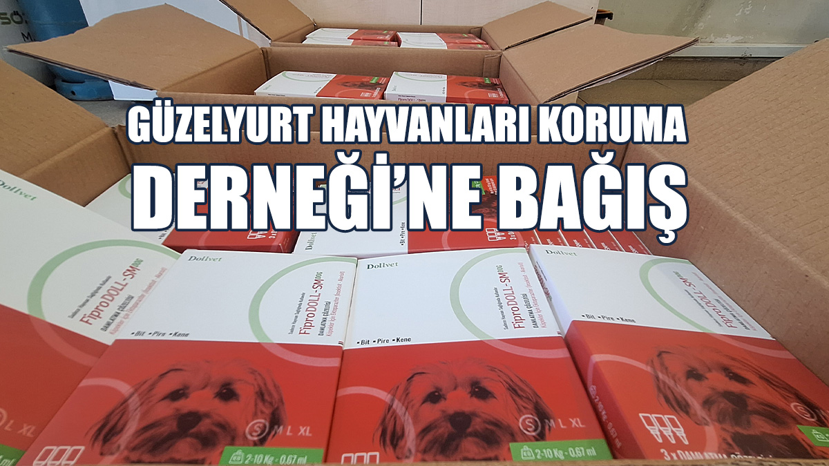 Serakıncı Ecza Deposu Dış Parazit İlaç Bağışında Bulundu