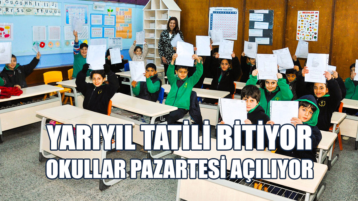 62 Bin Öğrenci Pazartesi Sınıflardaki Yerini Alacak