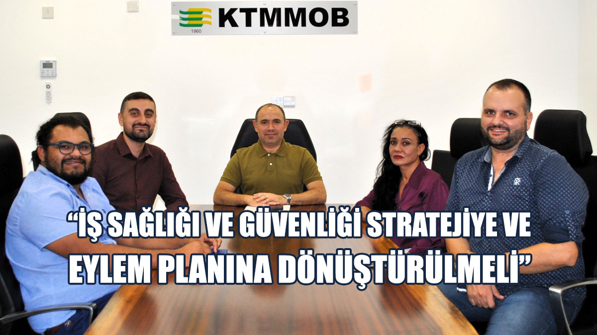 İSG-BİR Başkanı Özgör, KTMMOB Başkanı Aysal’ı Ziyaret Etti