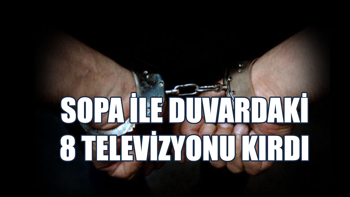 Yüksek Sesle Bağırıp Çağırarak, Televizyonları Kırdı