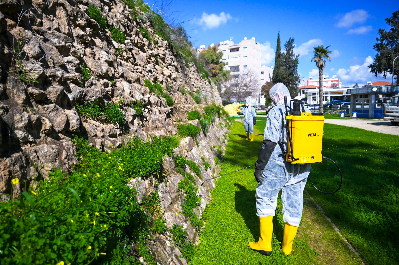 LTB, surlarda temizlik ve ilaçlama çalışmalarına devam ediyor