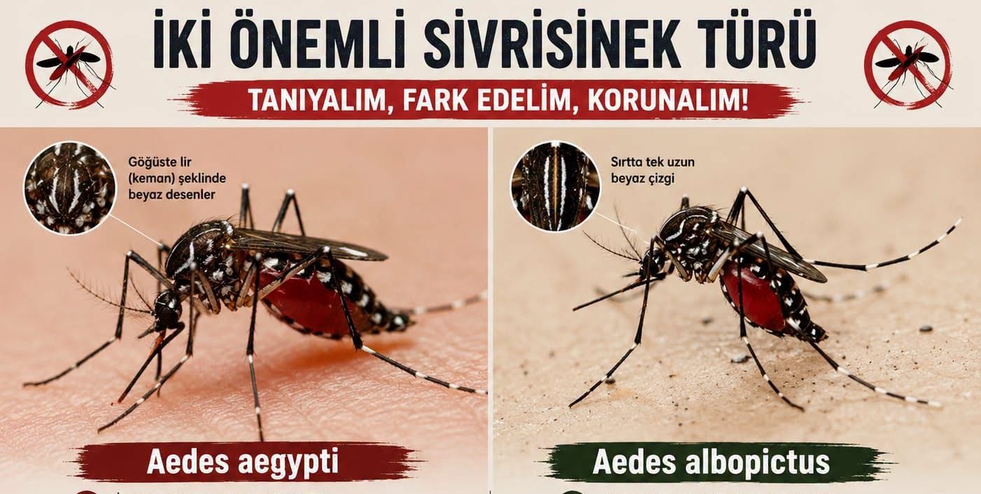 Sarpten: Tehlikeli iki sivrisinek türü adada yayılıyor