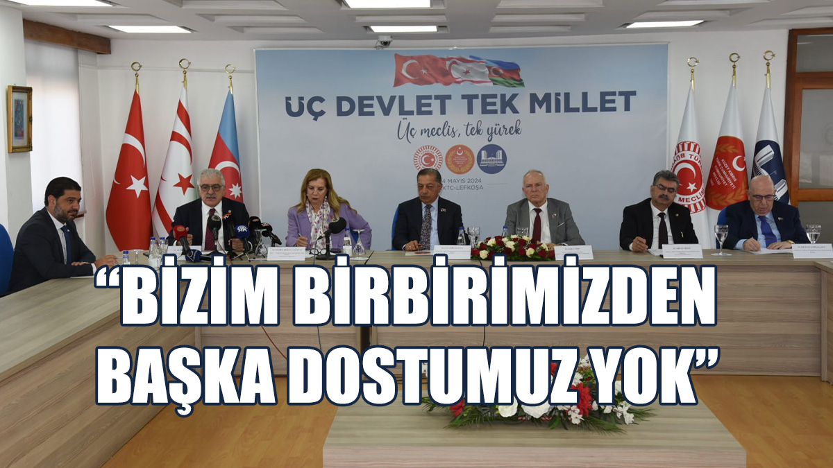 Parlamentolar Arası Dostluk Grupları Basın Toplantısı Düzenledi