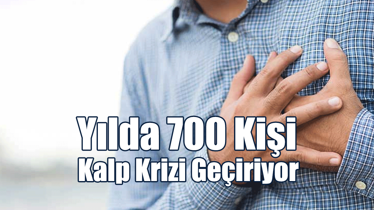 Güney Kıbrıs'ta Yılda 700 Kişi Kalp Krizi Geçiriyor