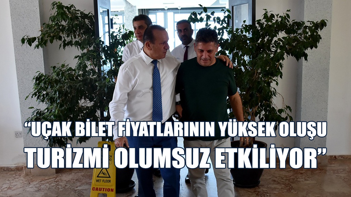 Turizm Bakanı Ataoğlu Lapta’daki Otelleri Gezdi!