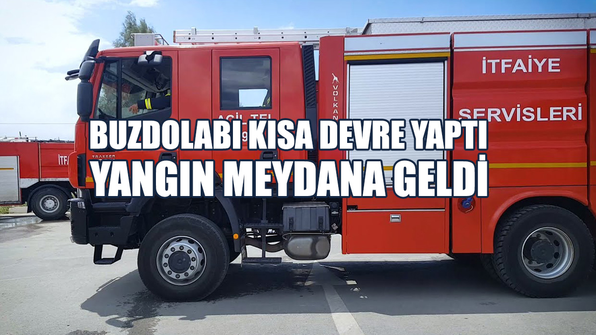 Haspolat’ta Yangın