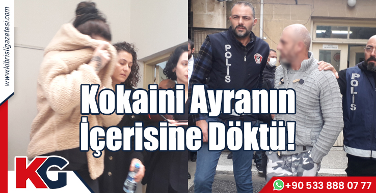 Kokaini Ayranın İçerisine Döktü!
