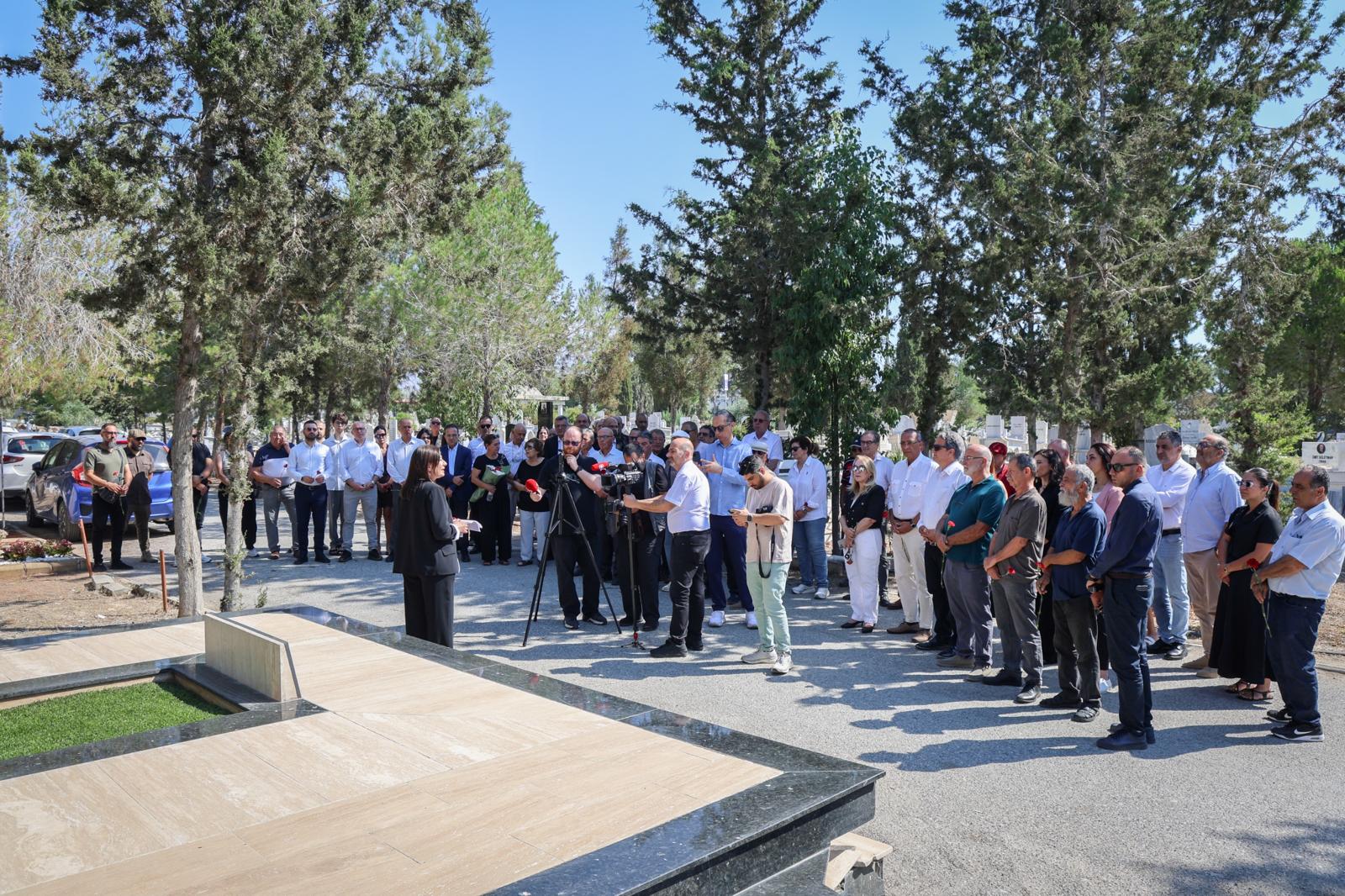 Naci Talat ölümünün 35'inci yılında anıldı: Silinmez izler bıraktı