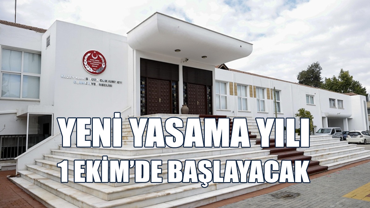 Yeni Yasama Yılı 1 Ekim’de Başlayacak