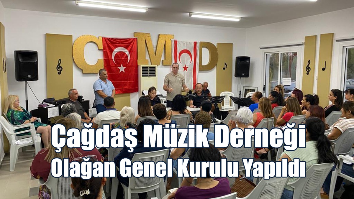 Çağdaş Müzik Derneği Olağan Genel Kurulu Yapıldı