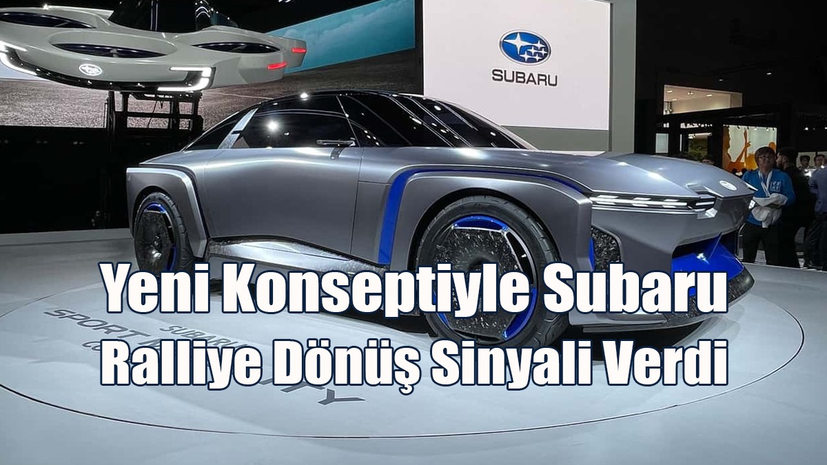 Yeni Konseptiyle Subaru Ralliye Dönüş Sinyali Verdi