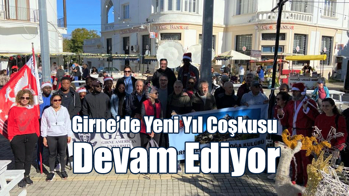Girne’de Yeni Yıl Coşkusu Devam Ediyor
