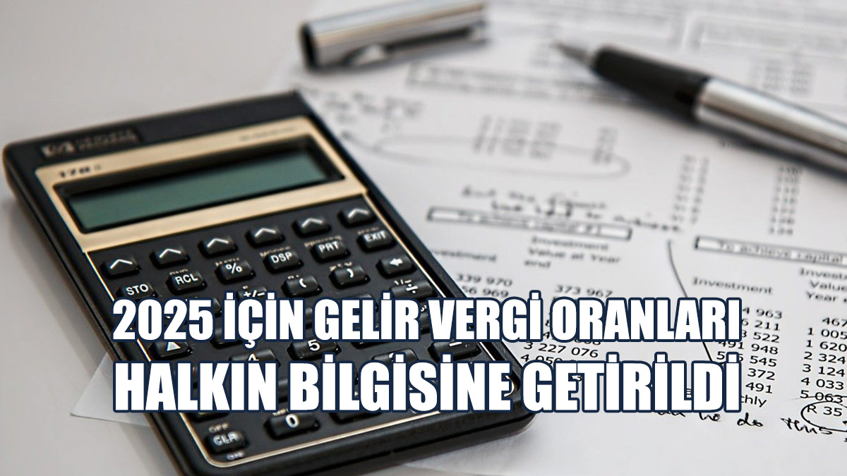 Gelir Vergisi (Değişiklik) Yasa Tasarısı, Resmi Gazetede Yayımlandı