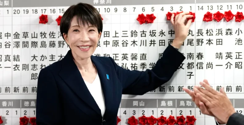 Japonya’nın ilk kadın başbakanı, genel seçimleri tarihi zaferle kazandı