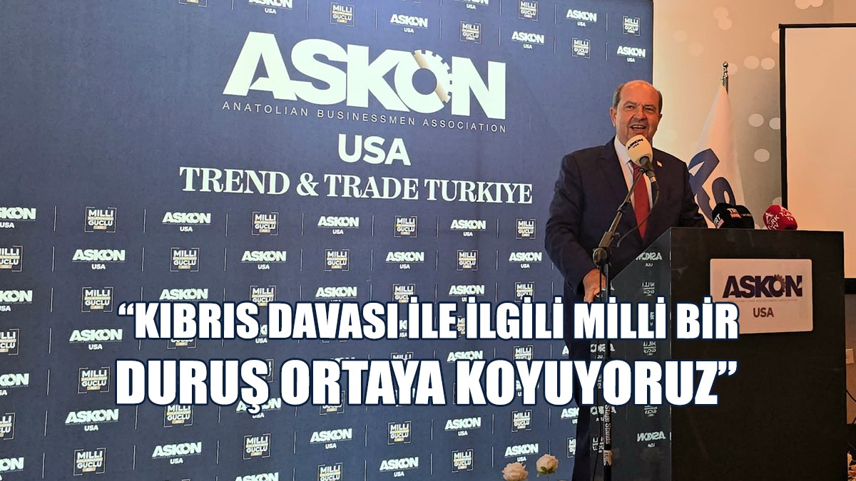 Tatar, New York'ta Konuştu…