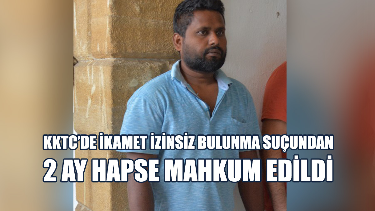 Ülkede Kaçak Yaşam Süren Kişi Hapse Gönderildi