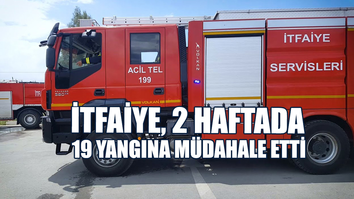 İtfaiye, 75 Olaya Müdahale Etti