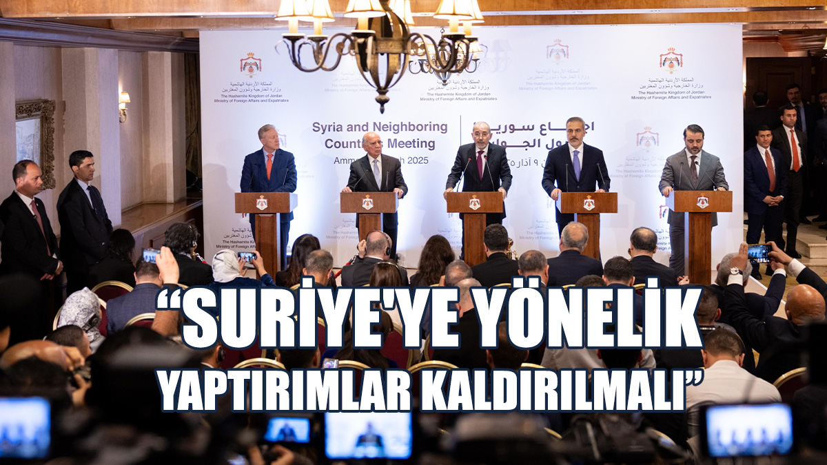 "Suriye Ve Komşu Ülkeler Toplantısı" Gerçekleşti