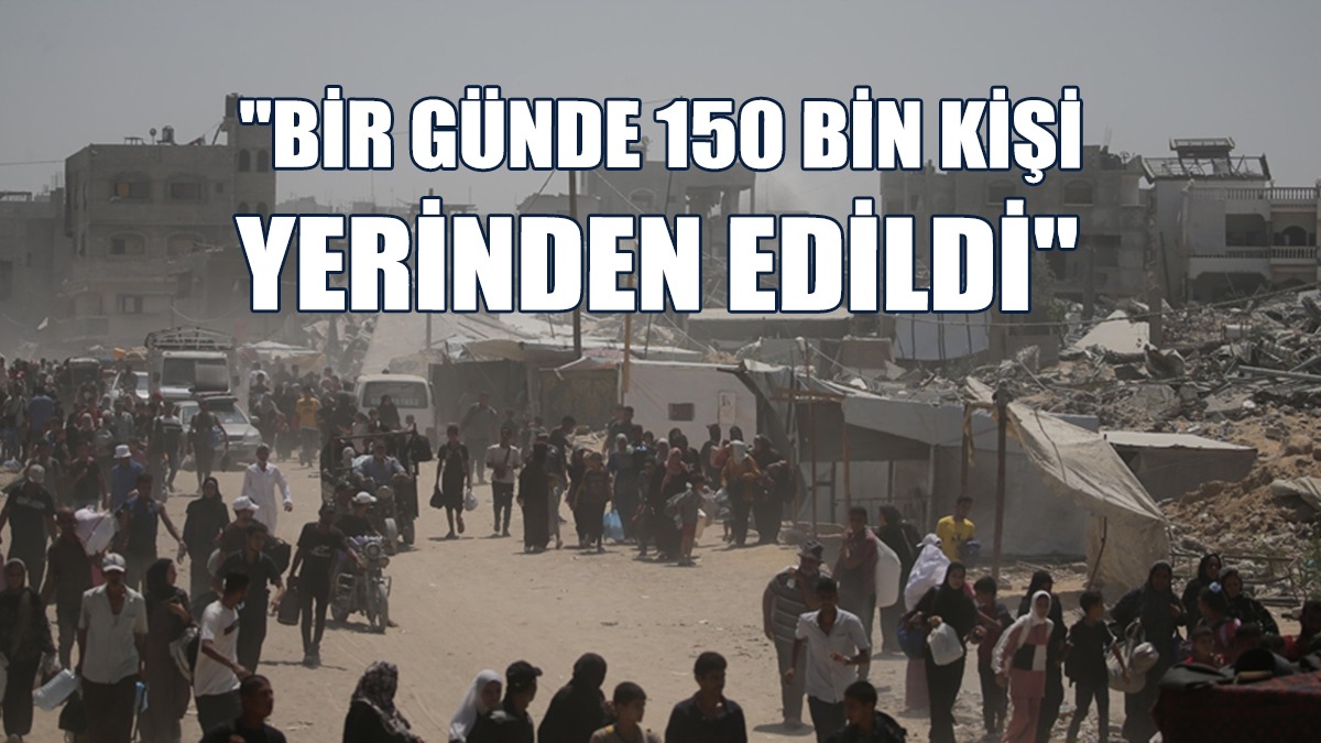 BM: Bir Gün İçinde 150 Bin Kişi Han Yunus'ta Yerinden Edildi