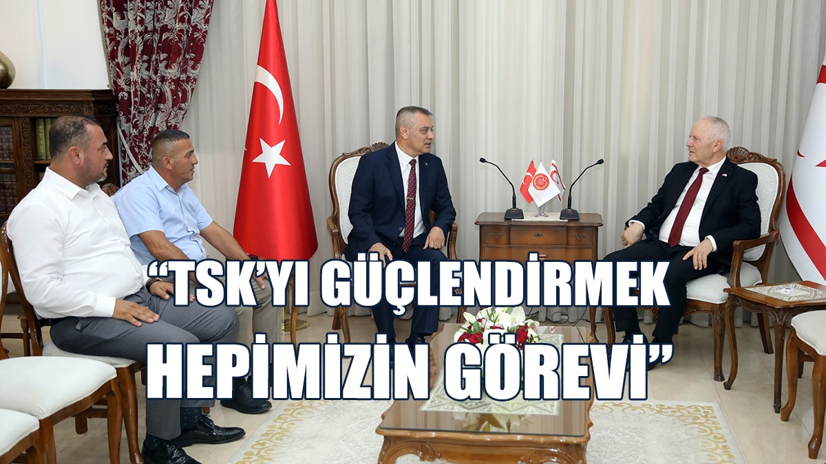 Töre, Türk Silahlı Kuvvetleri Güçlendirme Vakfı’ndan Bir Heyeti Kabul Etti