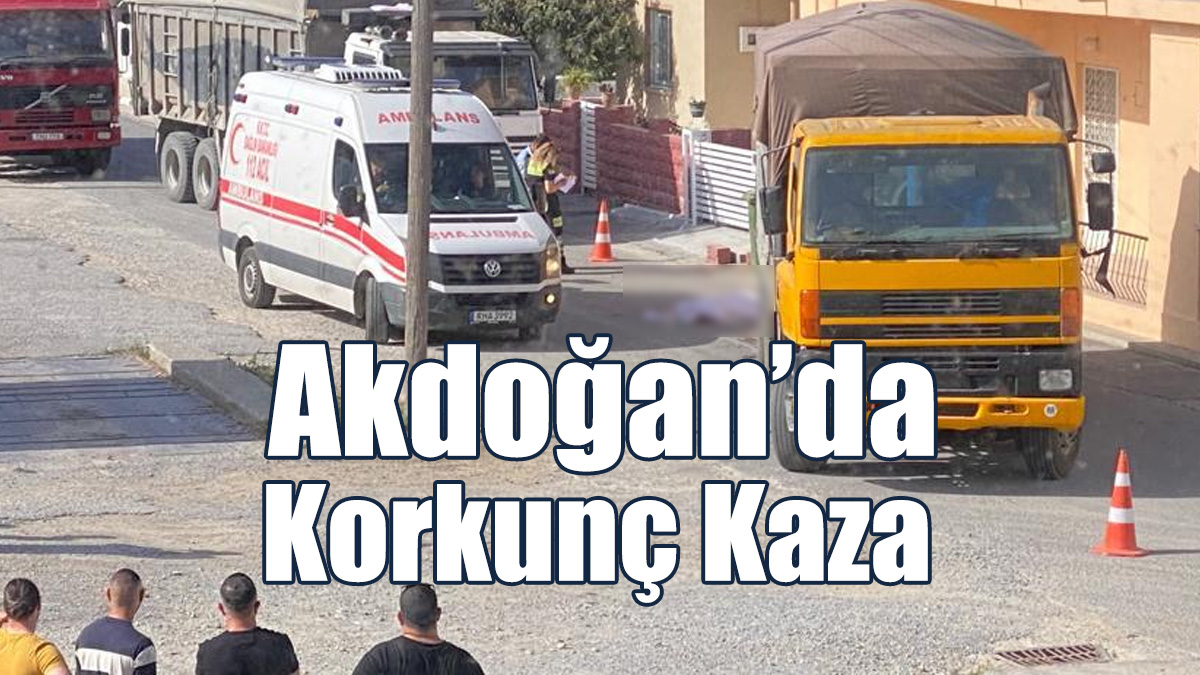 Akdoğan'da Korkunç Kaza!