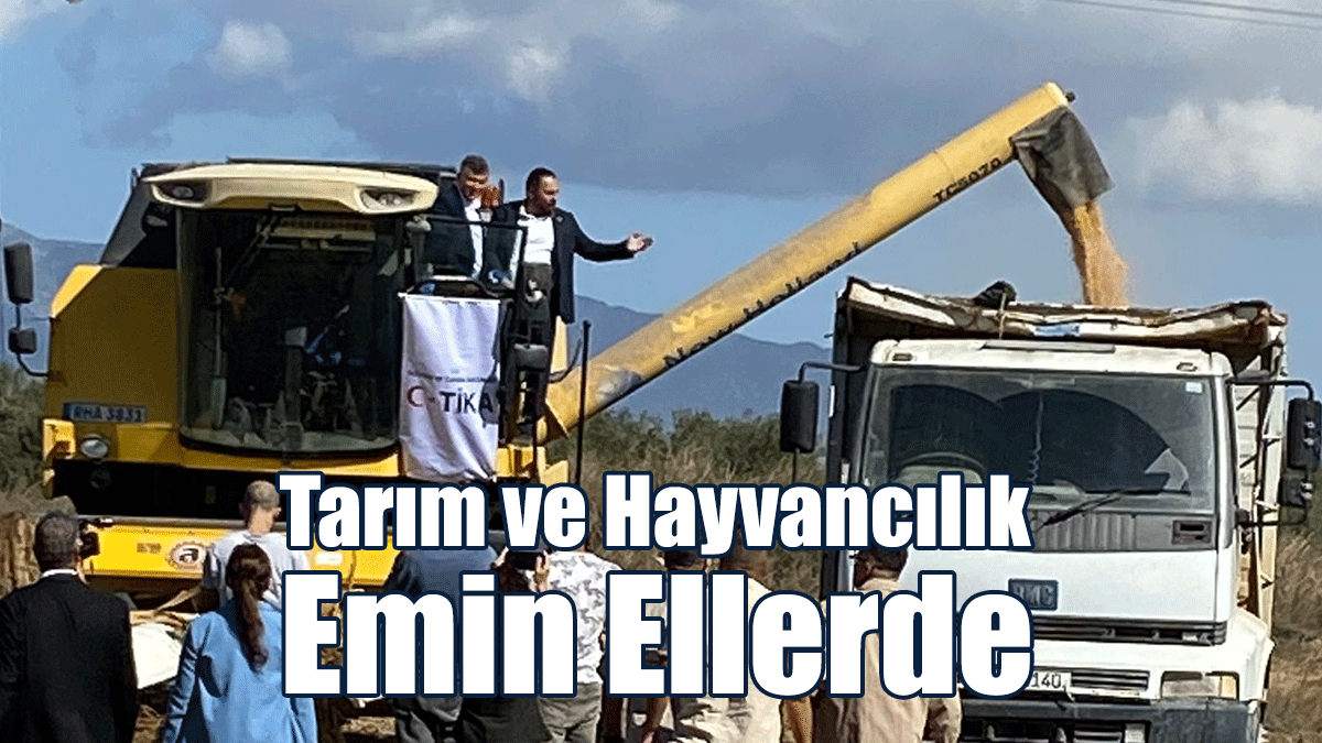 Feyzioğlu: Tarım ve Hayvancılık Emin Ellerde