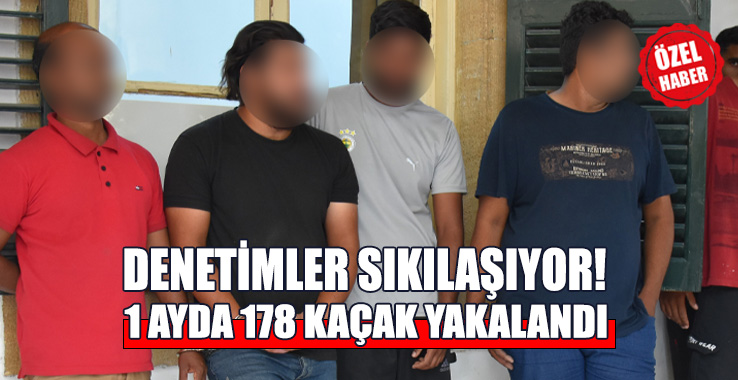 Denetimler Sıkılaşıyor: 1 Ayda 178 Kaçak Yakalandı!