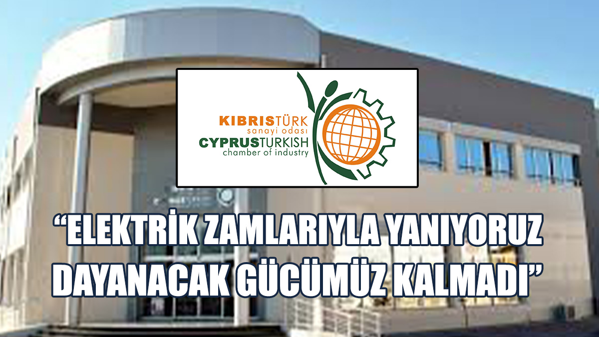“Kıbrıs Türk Sanayisi Bu Gidişle İflas Bayrağını Çekmek Zorunda Kalacak”