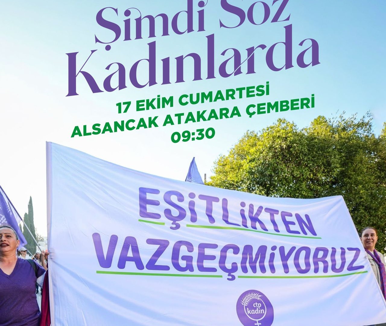 CTP Kadın Örgütü’nden “Şimdi Söz Kadınlarda” buluşması