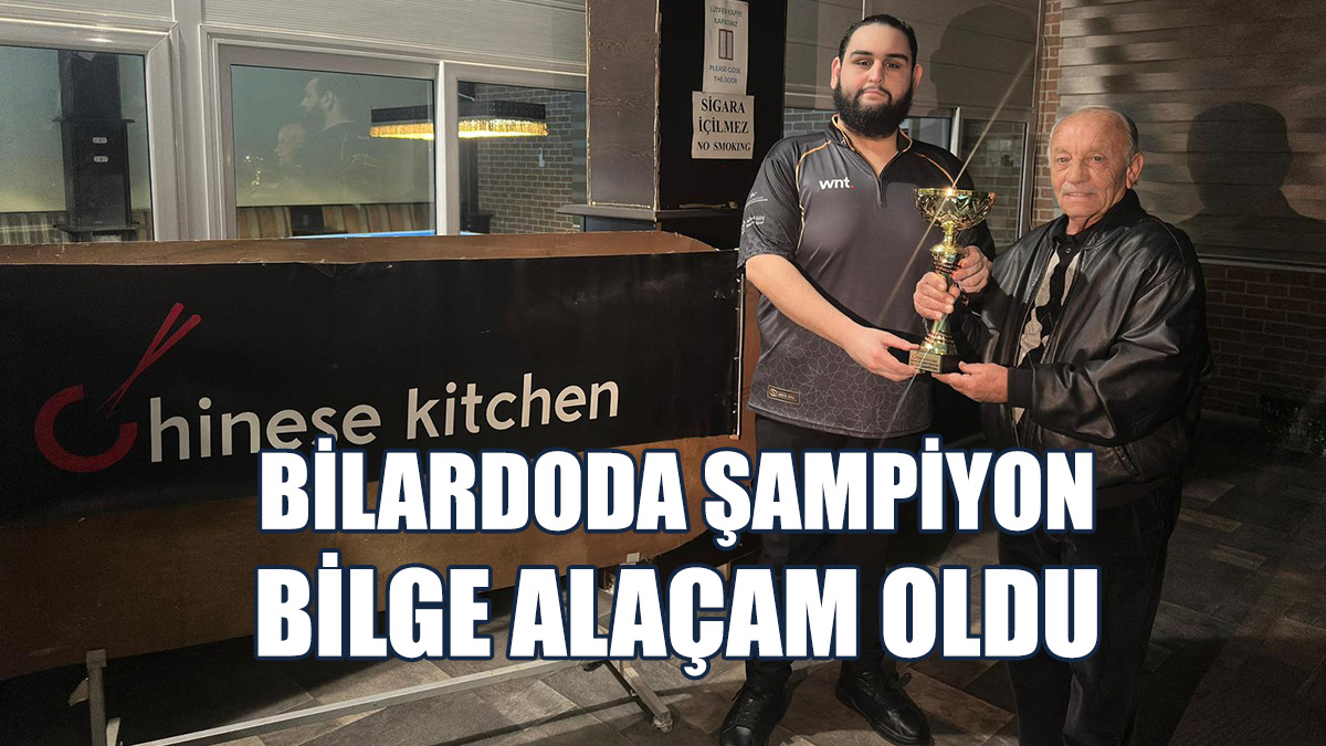Bilardo Sezonu Büyükler 3. Ayak Şampiyonası Yapıldı