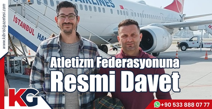 Atletizm Federasyonuna Resmi Davet
