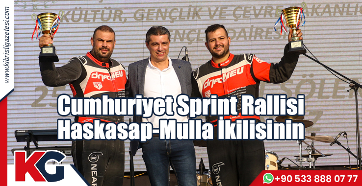 Cumhuriyet Sprint Rallisi Haskasap-Mulla İkilisinin