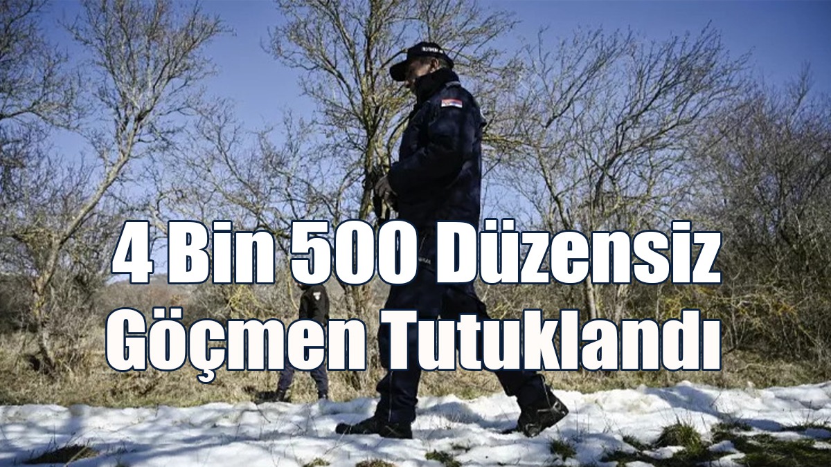 Sırbistan, Polis Operasyonunda 4 Bin 500 Düzensiz Göçmeni Tutukladı
