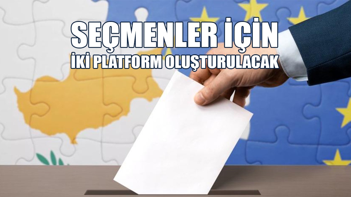 Seçmenler İçin İki Platform Oluşturulacak