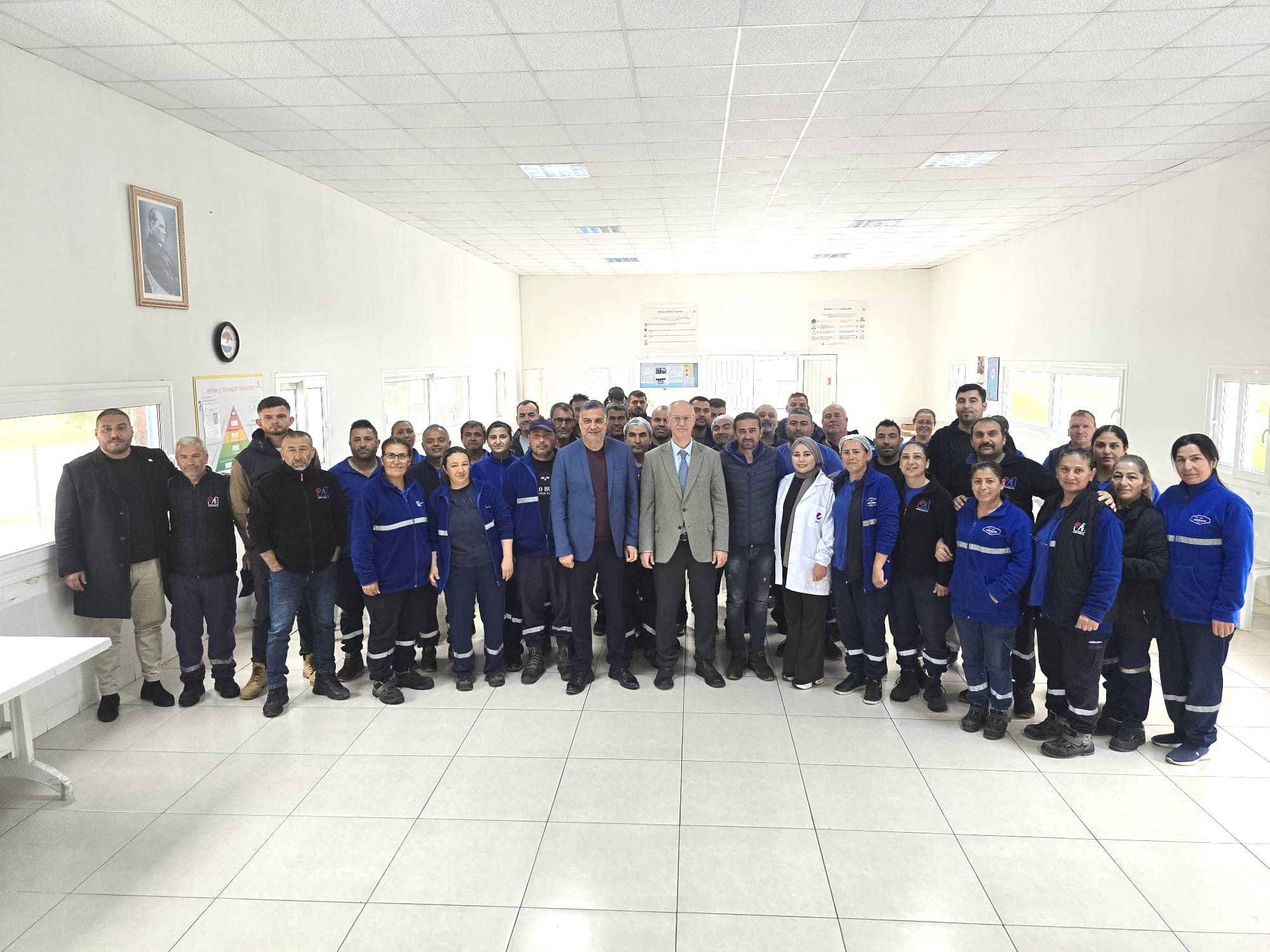 Hasipoğlu’ndan Ektam çalışanlarına bayram ziyareti