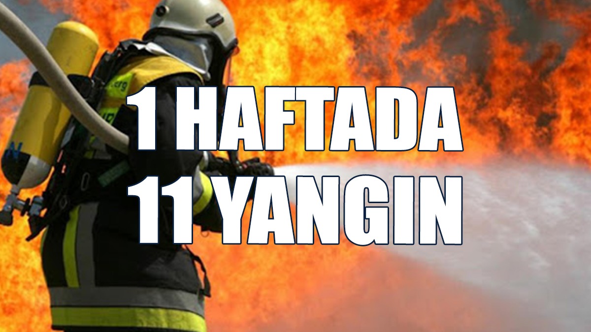 Haftalık İtfaiye Raporu