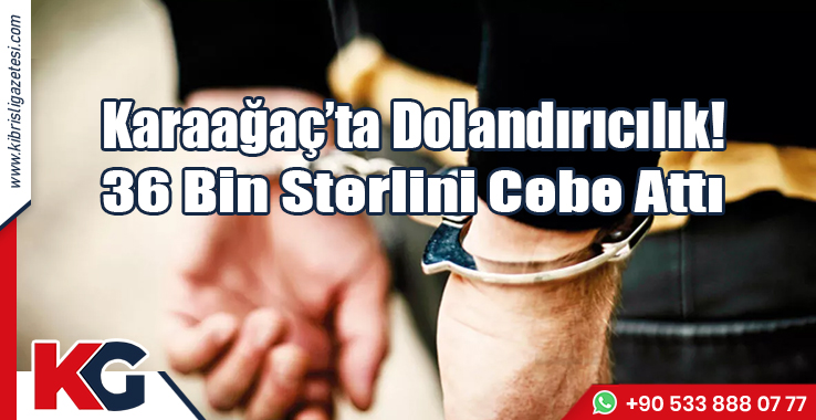 36 Bin Sterlini Cebe Attı