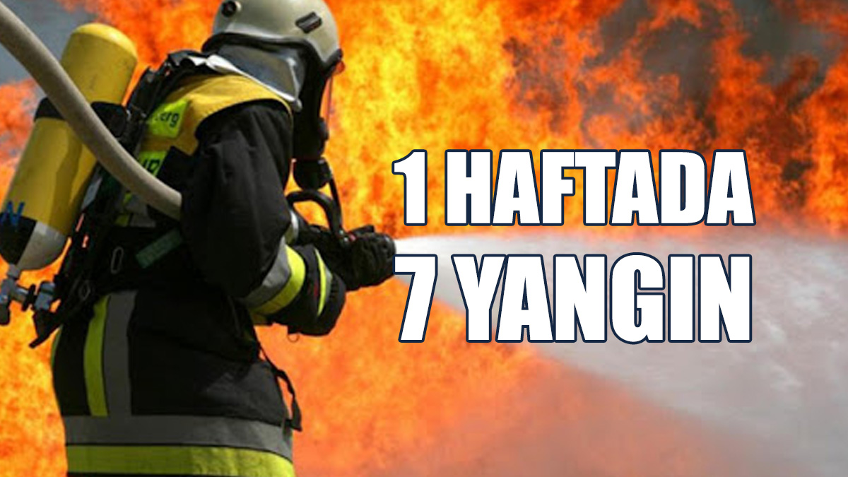 Yangınlar Sonucu 370 Bin TL Zarar Oluştu