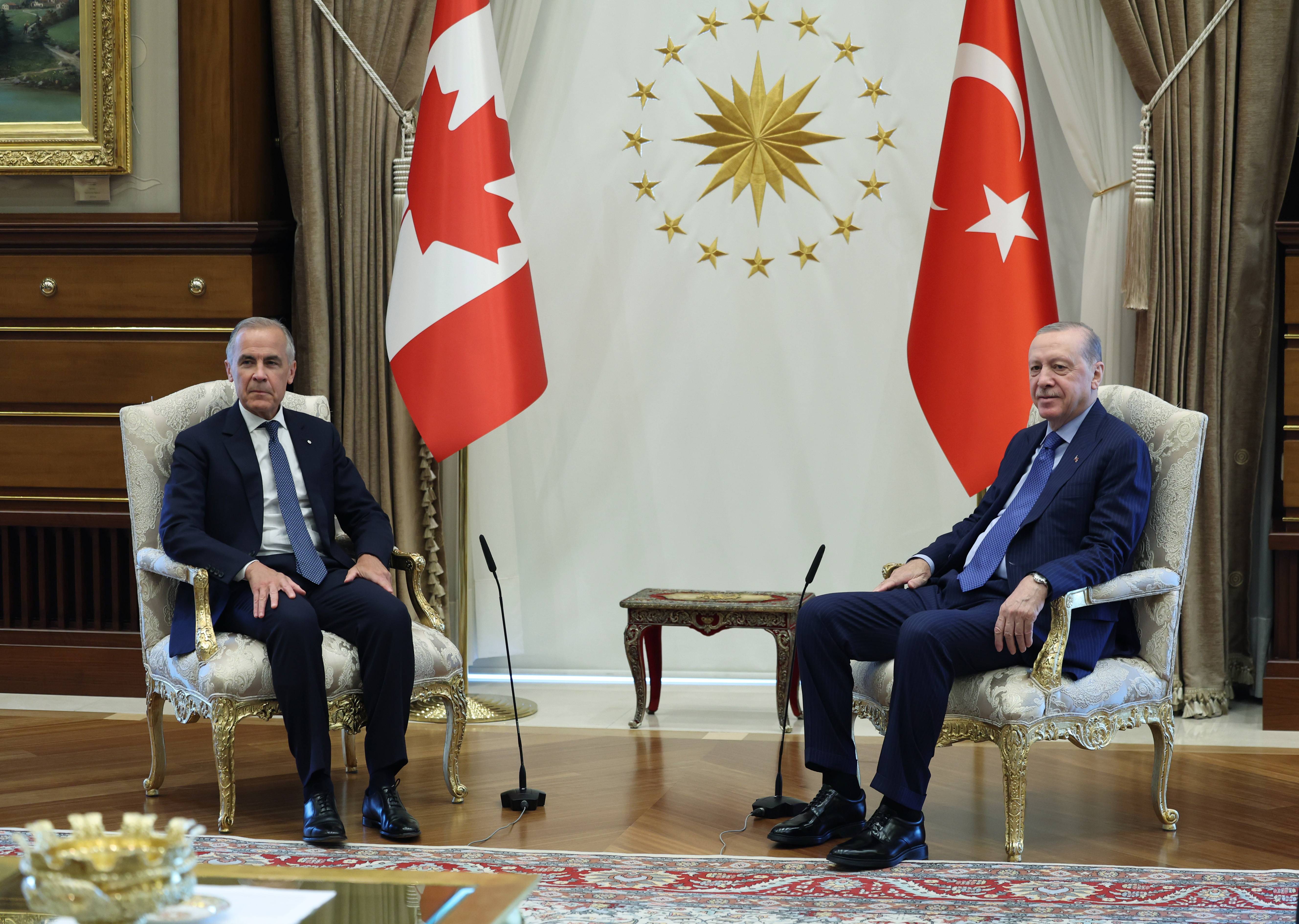 Erdoğan ve Carney görüşmesi... Türkiye-Kanada ikili ilişkileri ele alındı