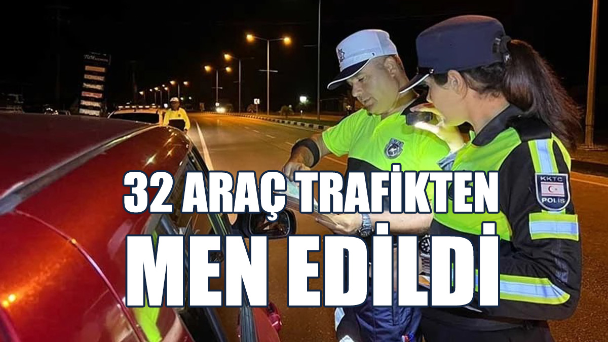 377 Sürücü Rapor Edildi