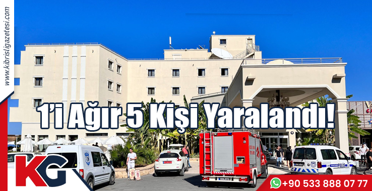 1'i Ağır 5 Kişi Yaralandı!